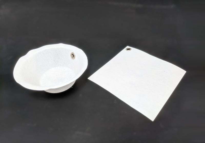 Thermoformable Non-woven - Highly shapeable non-woven with good tear resistance-Material Sample Shop